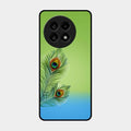 Krishna Mor Pankh Aesthetic Phone Cover For Oneplus 13R 5G