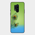 Krishna Mor Pankh Aesthetic Phone Cover For Oneplus 8 Pro