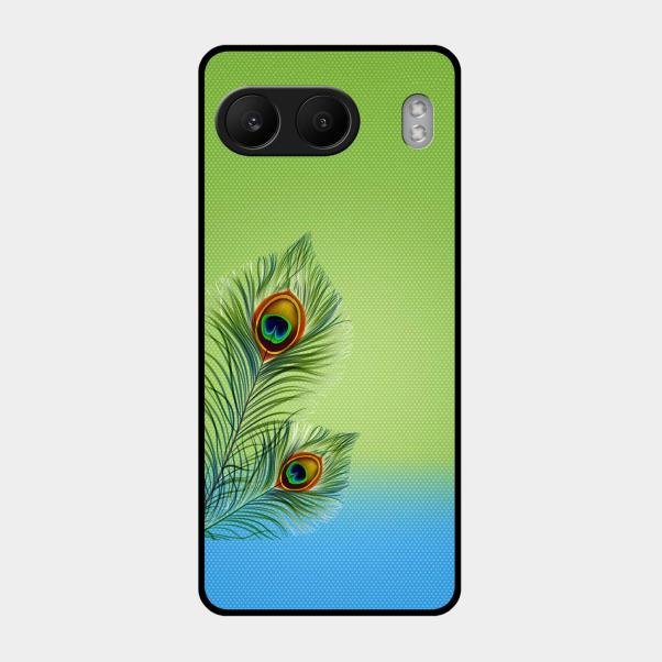 Krishna Mor Pankh Aesthetic Phone Cover For Oneplus Nord 4 5G