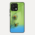 Krishna Mor Pankh Aesthetic Phone Cover For Oppo F31 5G