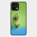 Krishna Mor Pankh Aesthetic Phone Cover For Oppo K13 5G
