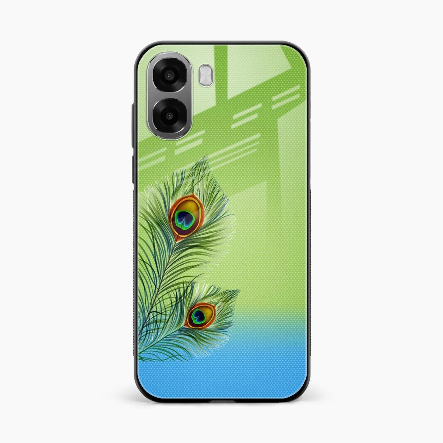 Krishna Mor Pankh Aesthetic Phone Cover For Oppo K14x 5G