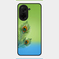 Krishna Mor Pankh Aesthetic Phone Cover For Poco C71