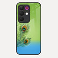 Krishna Mor Pankh Aesthetic Phone Cover For Realme 15X 5G