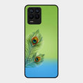 Krishna Mor Pankh Aesthetic Phone Cover For Realme 8 Pro