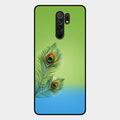 Krishna Mor Pankh Aesthetic Phone Cover For Redmi 9 Prime