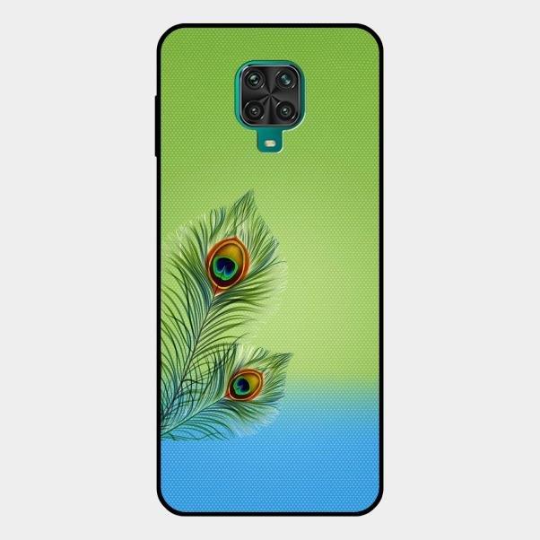 Krishna Mor Pankh Aesthetic Phone Cover For Redmi