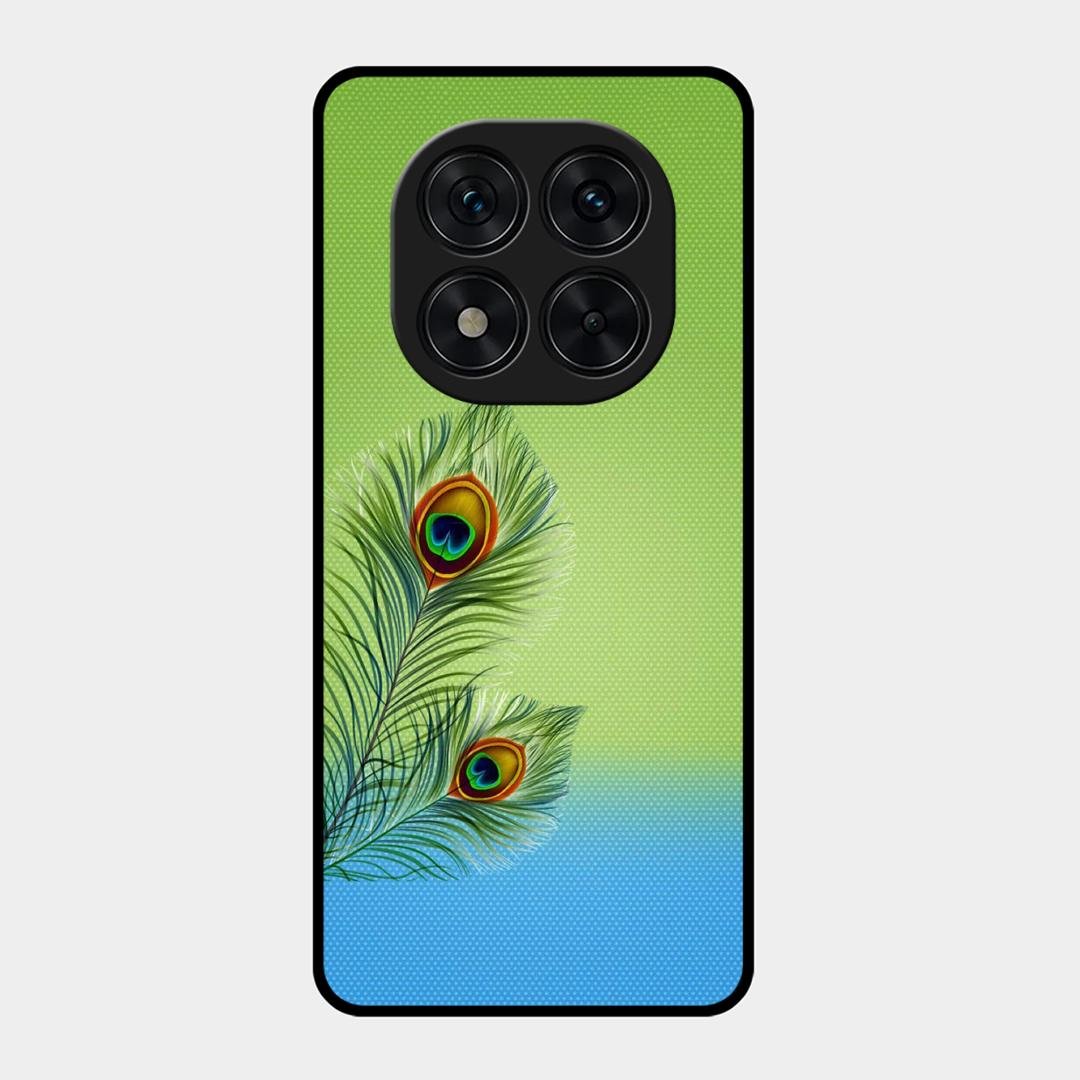 Krishna Mor Pankh Aesthetic Phone Cover For Redmi Note 15 Pro Plus 5G