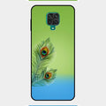Krishna Mor Pankh Aesthetic Phone Cover For Redmi Note 9 Pro Max
