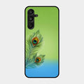 Krishna Mor Pankh Aesthetic Phone Cover For Samsung Galaxy A16 5G