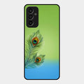 Krishna Mor Pankh Aesthetic Phone Cover For Samsung Galaxy F13