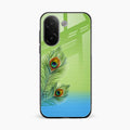 Krishna Mor Pankh Aesthetic Phone Cover For Vivo
