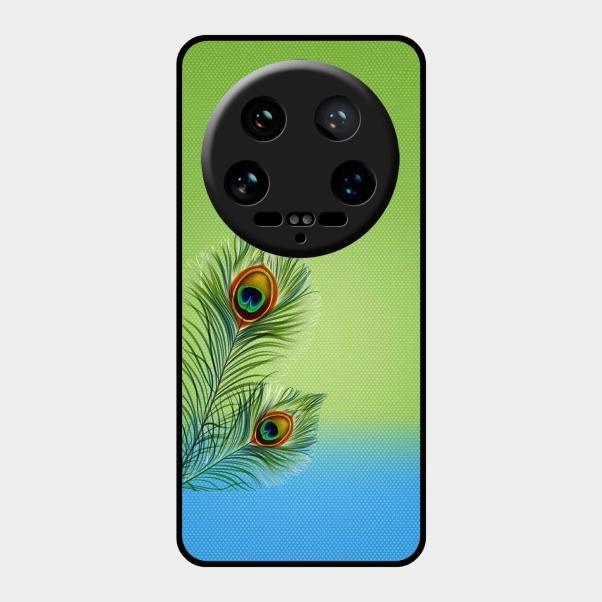 Krishna Mor Pankh Aesthetic Phone Cover For Redmi