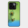 Krishna Mor Pankh Aesthetic Phone Cover For Xiaomi 15 5G