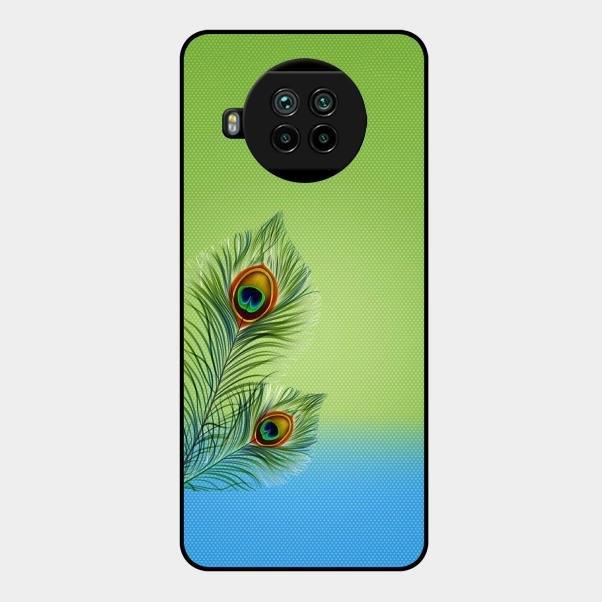 Krishna Mor Pankh Aesthetic Phone Cover For Redmi