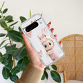 Labubu Transparent Silicon Case For Google Pixel 8 Pro 5G