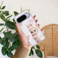 Labubu Transparent Silicon Case For Google Pixel 10