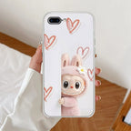 Labubu Anti Yellow Clear Case For iPhone 7 Plus / iPhone 8 Plus