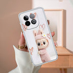 Labubu Transparent Silicon Case For iQOO Neo 10 5G