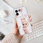Labubu Transparent Silicon Case For iQOO Z7 Pro 5G