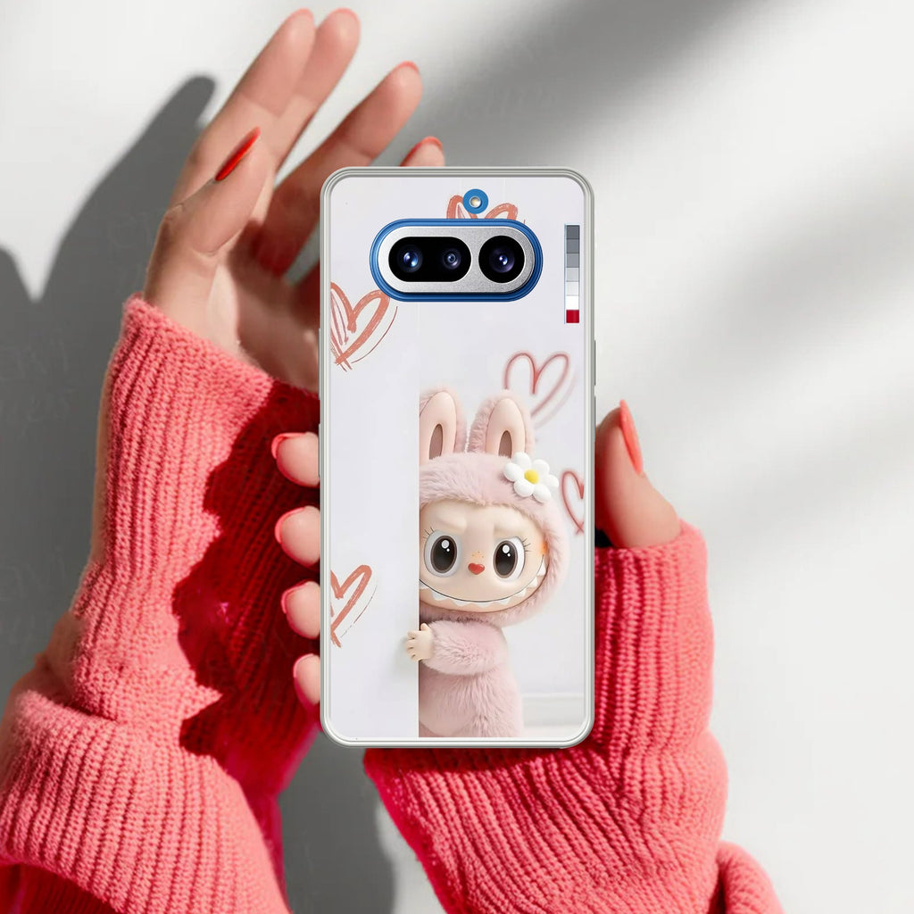 Labubu Anti Yellow Case For Nothing Phone 4A 5G