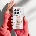 Labubu Transparent Silicon Case For OnePlus 12 5G