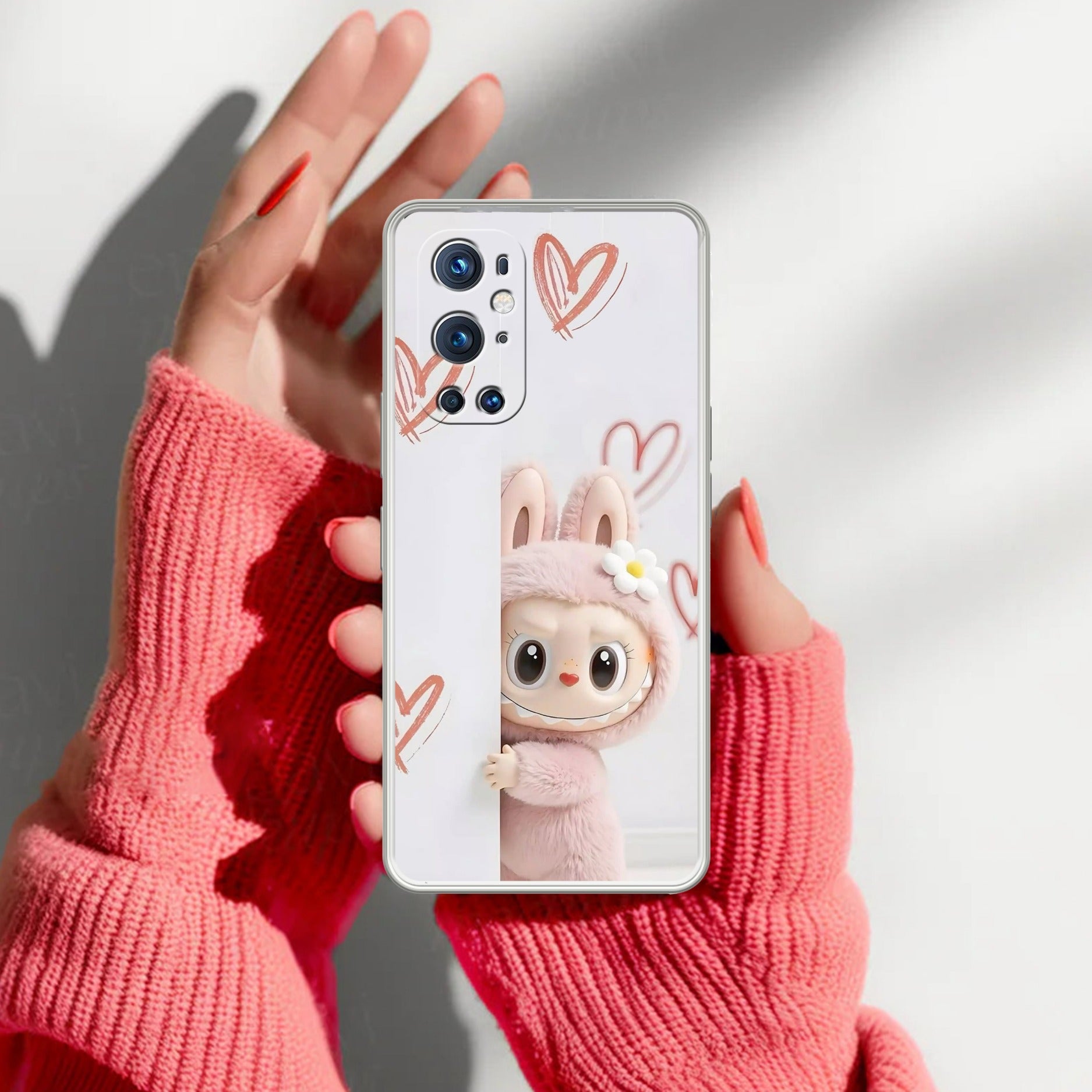 Labubu Anti Yellow Case For OnePlus 9 Pro