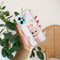 Labubu Transparent Silicon Case For Redmi Note 12 4G