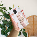 Labubu Transparent Silicon Case For Redmi Note 9 Pro Max