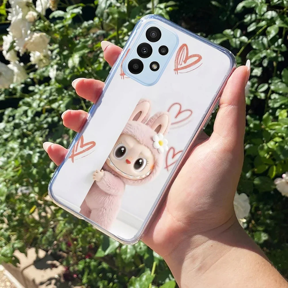 Labubu Anti Yellow Case For Samsung Galaxy A72