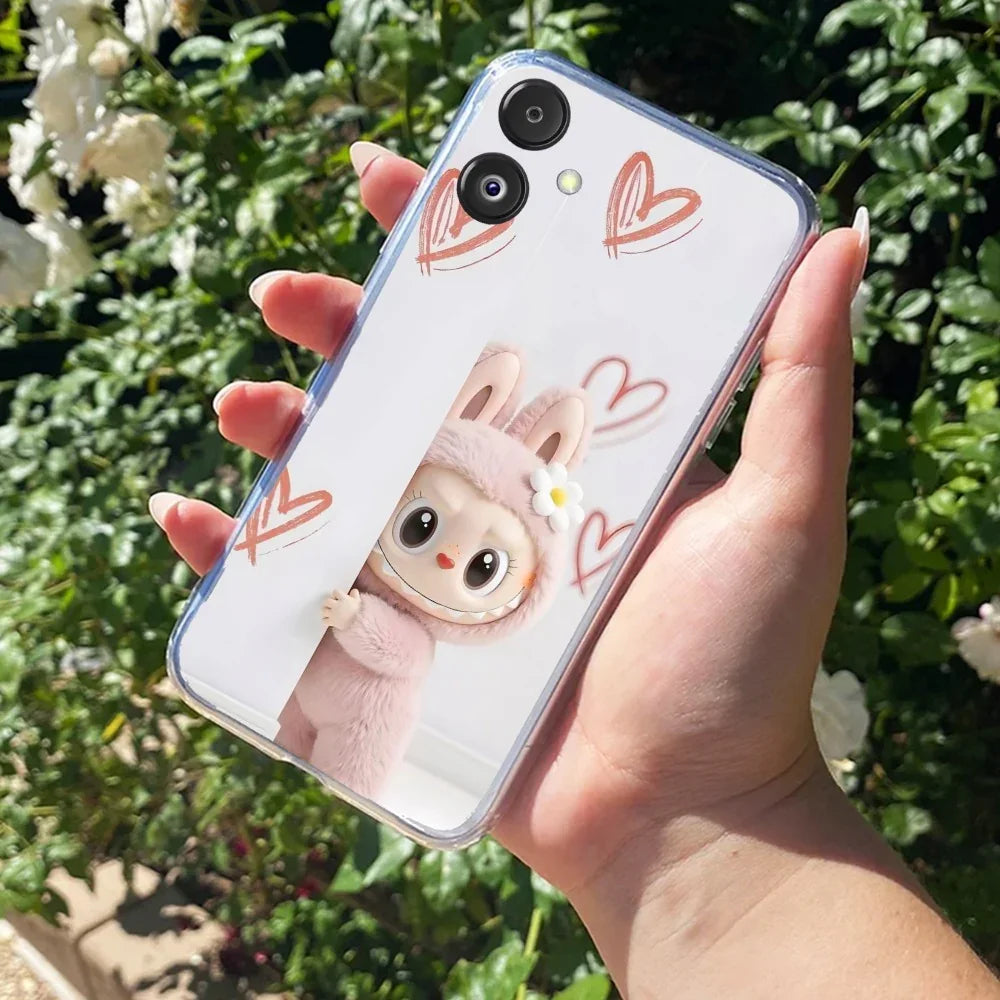 Labubu Transparent Silicon Case For Samsung Galaxy A23 5G