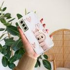 Labubu Transparent Silicon Case For Samsung Galaxy A13 4G