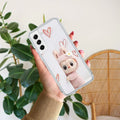 Labubu Transparent Silicon Case For Samsung Galaxy S22 Plus 5G