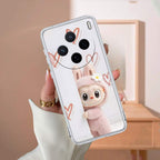 Labubu Transparent Silicon Case For Vivo V23E