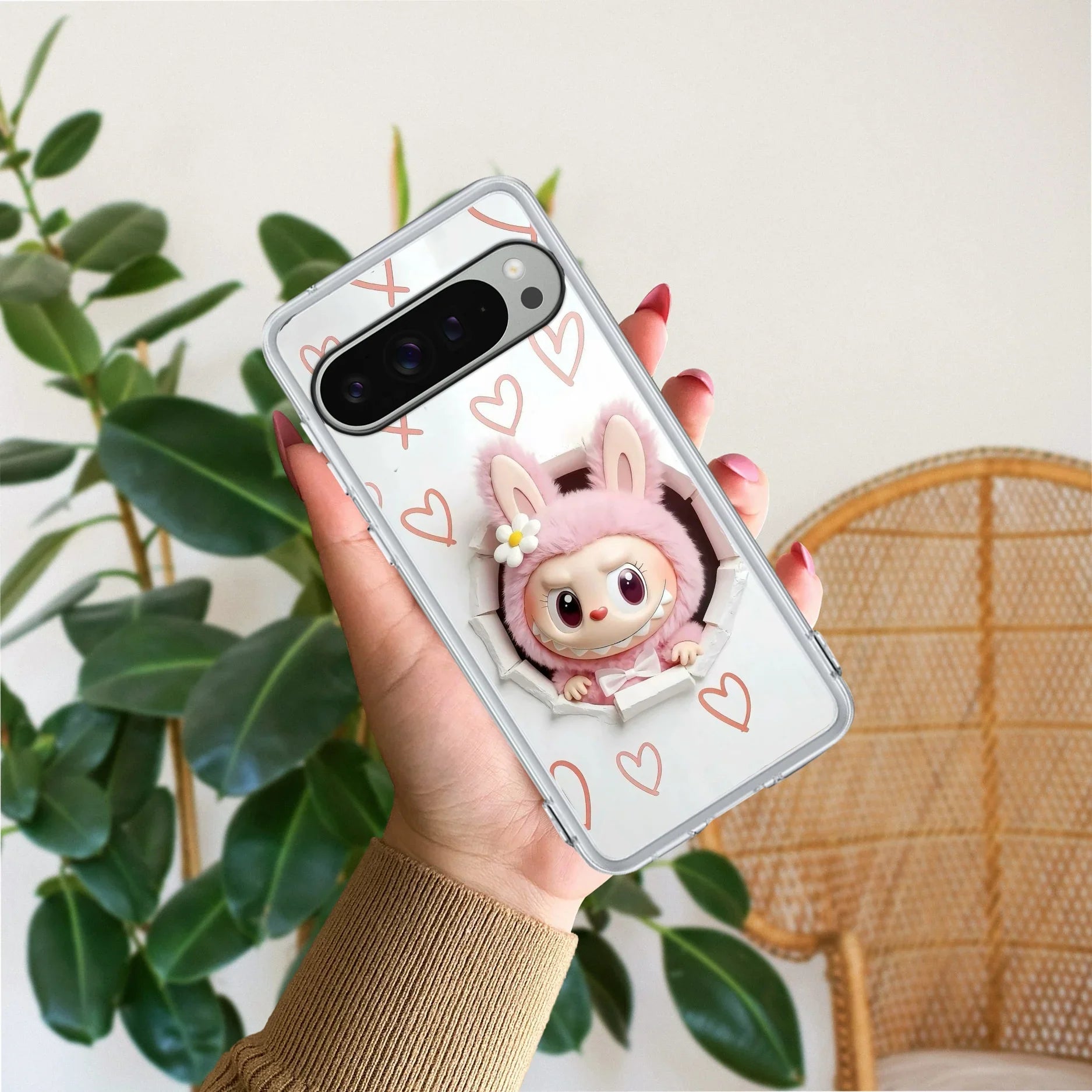 Labubu Trendy Transparent Silicon Case For Google - ShopOnCliQ