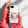 Labubu Trendy Transparent Silicon Case For iPhone 17e