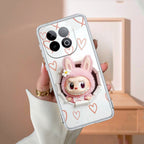 Labubu Trendy Transparent Silicon Case For iQOO Neo 10 5G