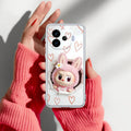 Labubu Trendy Transparent Silicon Case For iQOO Neo 10R 5G
