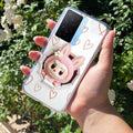 Labubu Trendy Transparent Silicon Case For iQOO Z7s 5G