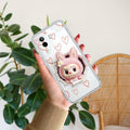 Labubu Trendy Transparent Silicon Case For iQOO Z9s 5G