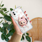 Labubu Trendy Transparent Silicon Case For iQOO Z9s 5G