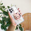 Labubu Trendy Anti Yellow Case For Motorola Edge 60 Pro 5G