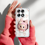 Labubu Trendy Anti Yellow Case For Motorola Edge 60 5G