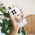 Labubu Trendy Transparent Silicon Case For OnePlus 13 5G