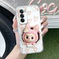 Labubu Trendy Anti Yellow Case For Oppo Reno 12 Pro 5G
