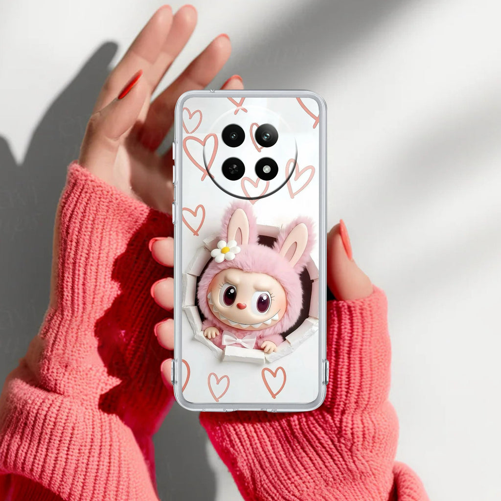 Labubu Trendy Anti Yelllow Case For Realme 12X 5G