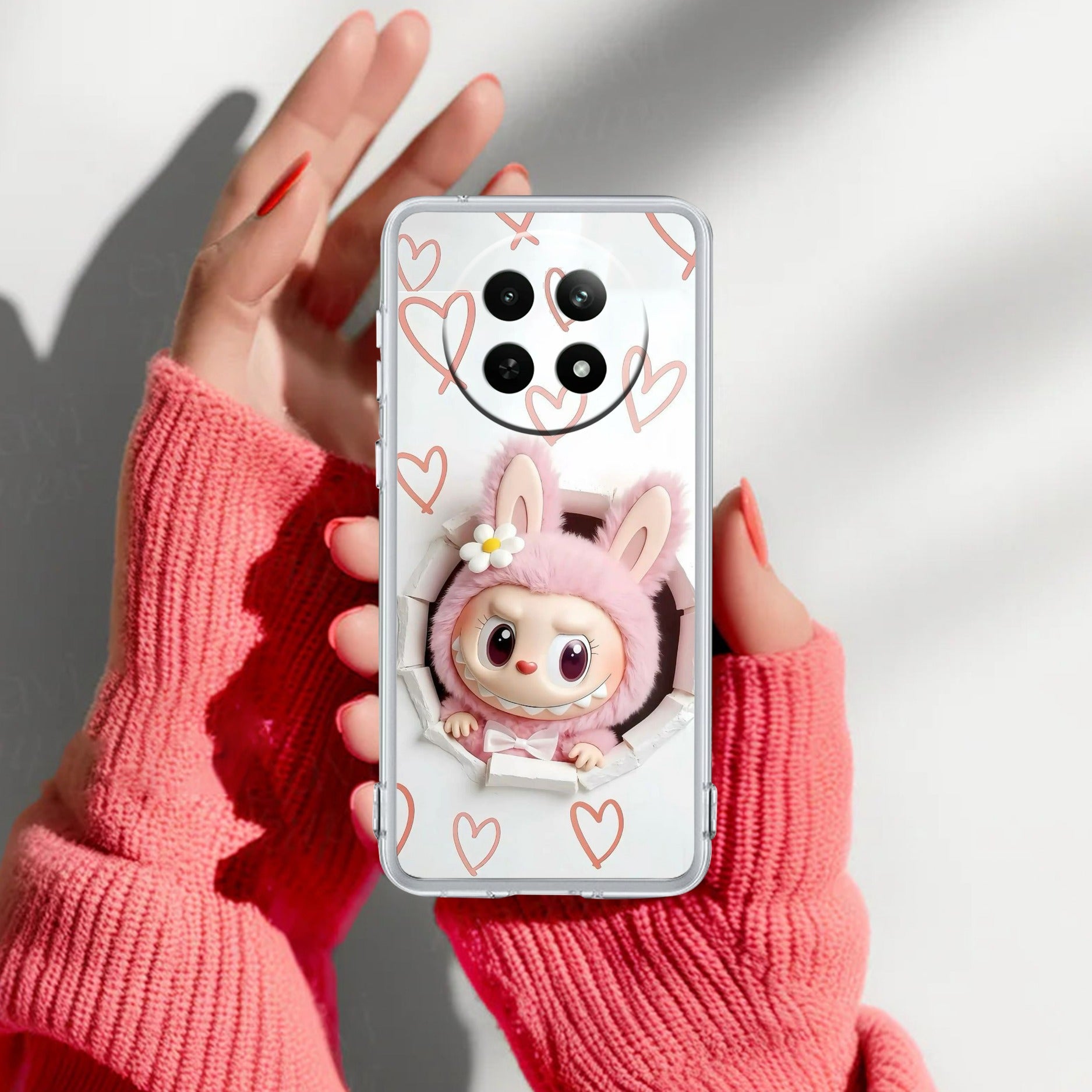 Wild Rose Anti Yelllow Case For Realme P4 Pro 5G