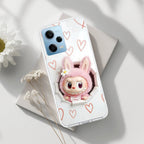 Labubu Trendy Transparent Silicon Case For Redmi Note 10 Pro / Redmi Note 10 Pro Max