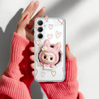 Labubu Trendy Anti Yellow Case For Samsung Galaxy S25 Plus 5G