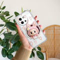Labubu Trendy Transparent Silicon Case For Vivo X90 Pro 5G